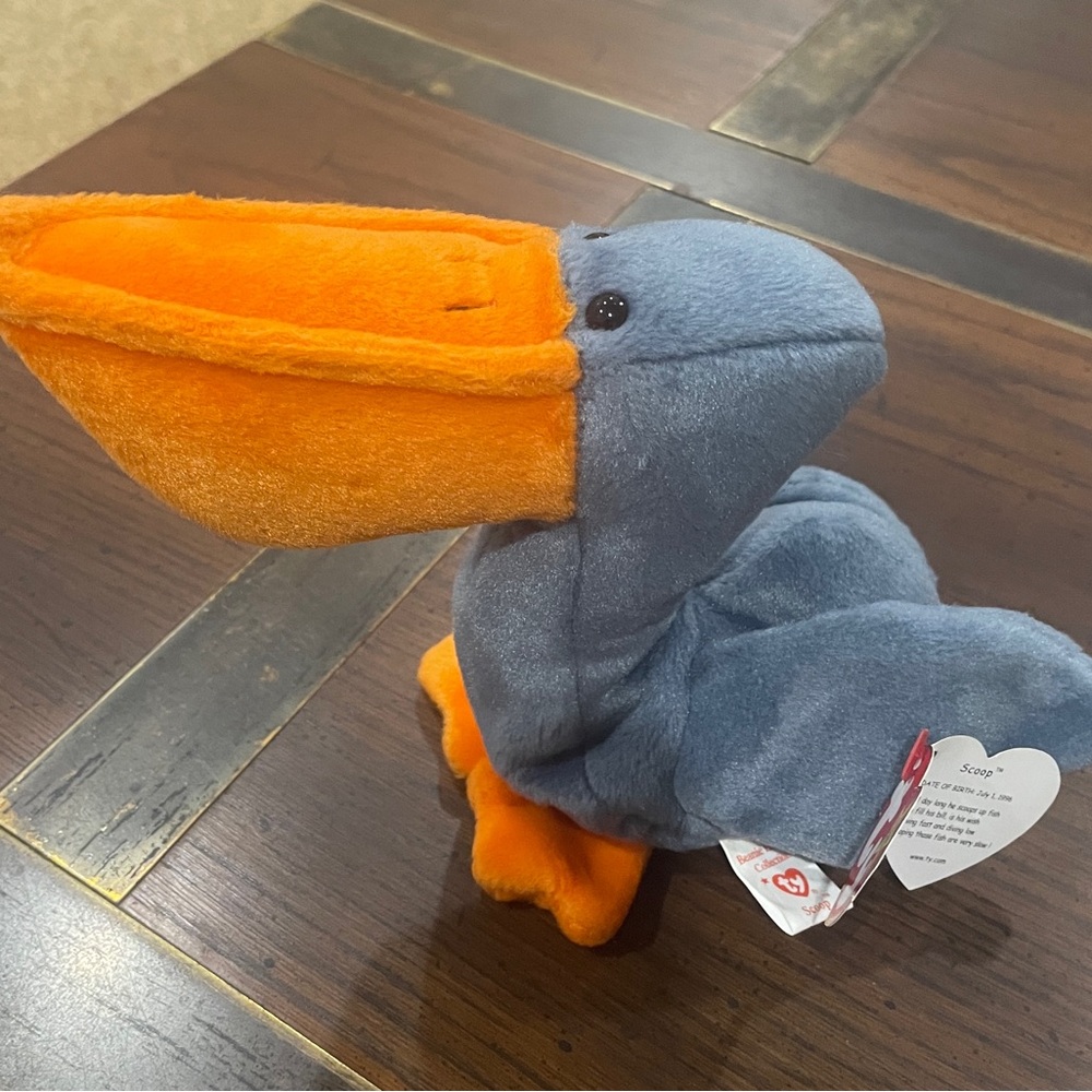 Ty Beanie Baby - Scoop the Pelican